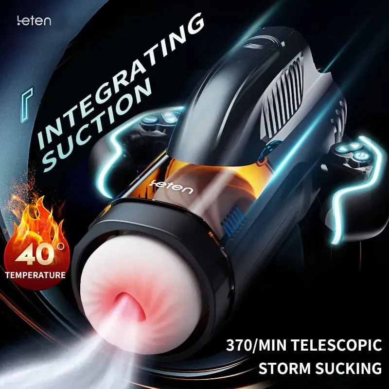 Experience Ultimate Pleasure with Leten Bermuda 4-in-1 Heating Male Stroker - Discreet Shipping - Image 4