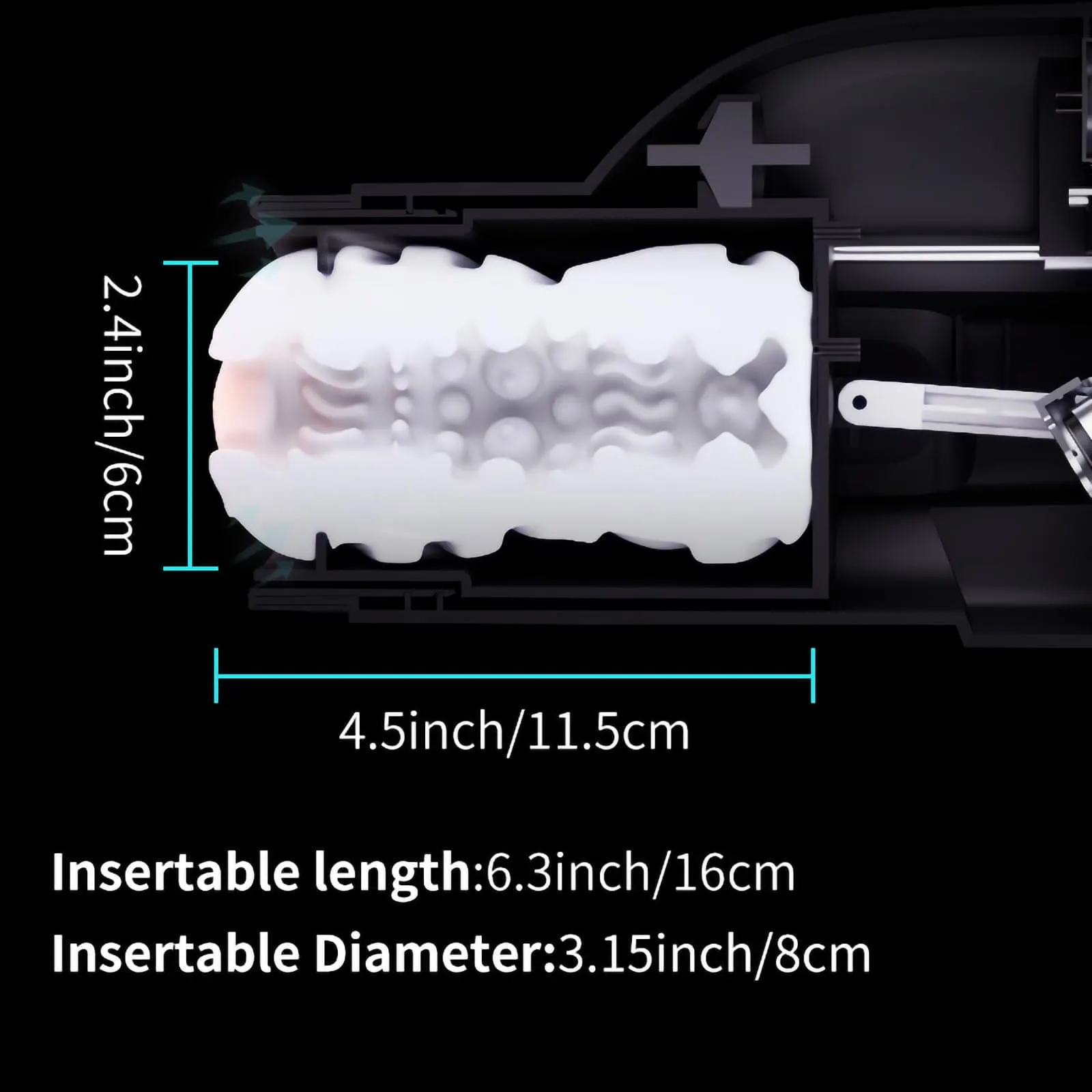 Experience Ultimate Pleasure with Leten Bermuda 4-in-1 Heating Male Stroker - Discreet Shipping - Image 6