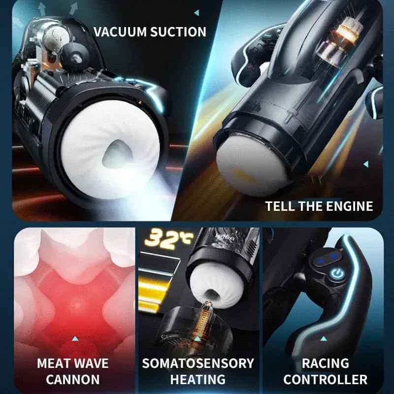 Experience Ultimate Pleasure with Leten Bermuda 4-in-1 Heating Male Stroker - Discreet Shipping - Image 7