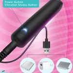 Rechargeable Mini Personal Massager with Precision Tip - Waterproof Travel Companion - Image 5