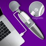 Leten Lightning Powerful Magic Wand Vibrator with LCD Control - Image 10